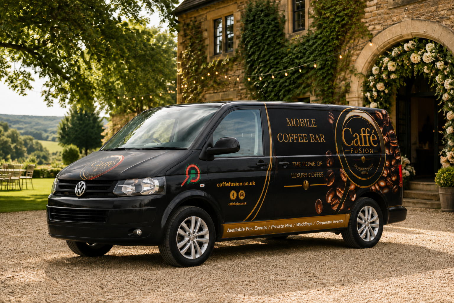 Wedding coffee van hire